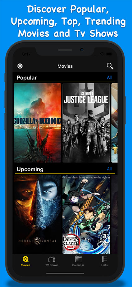 Tv series and movies app new arrivals